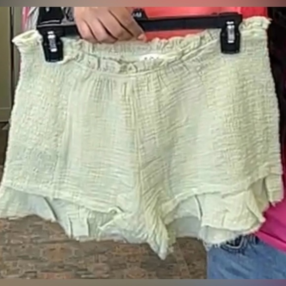 POL COTTON KNIT LIGHTWEIGHT SHORTS IN PISTACHIO SIZE LARGE NWOT - Picture 9 of 11